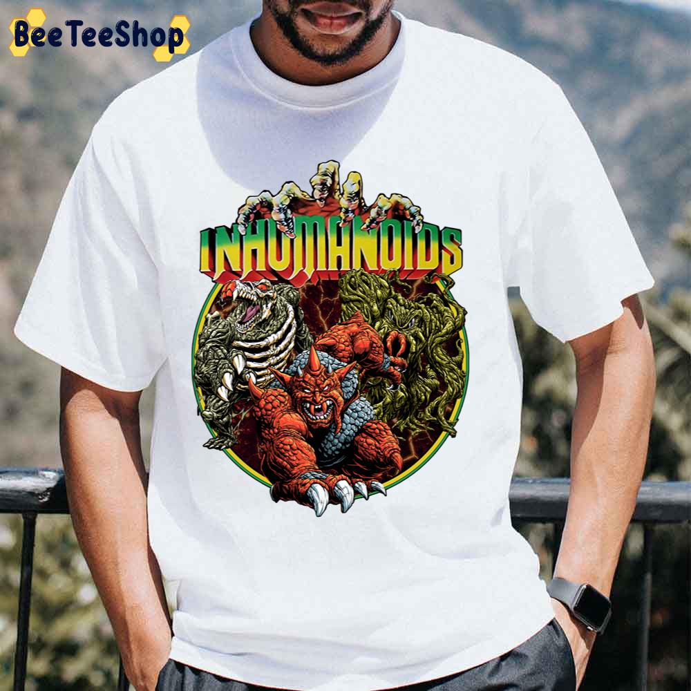 Inhumanoid 80’s Monsters Cartoon Unisex T-Shirt