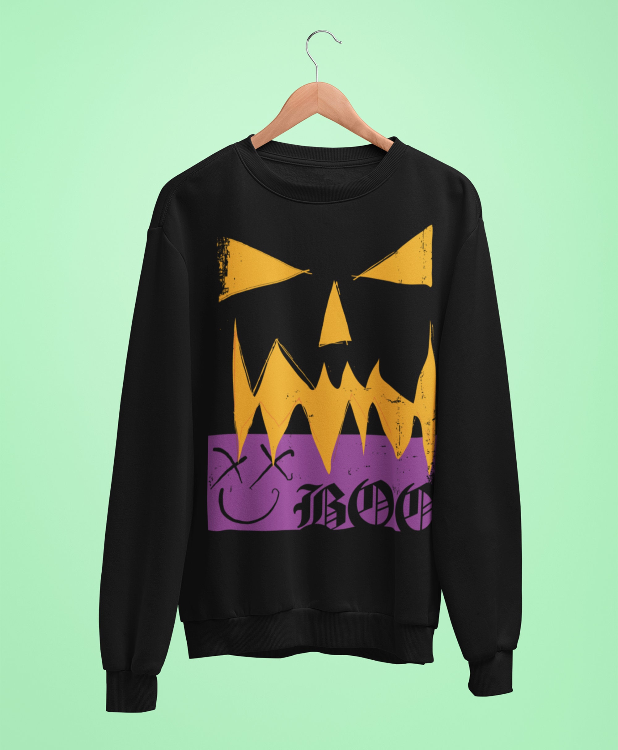 Jack O Lantern Halloween Unisex Sweatshirt