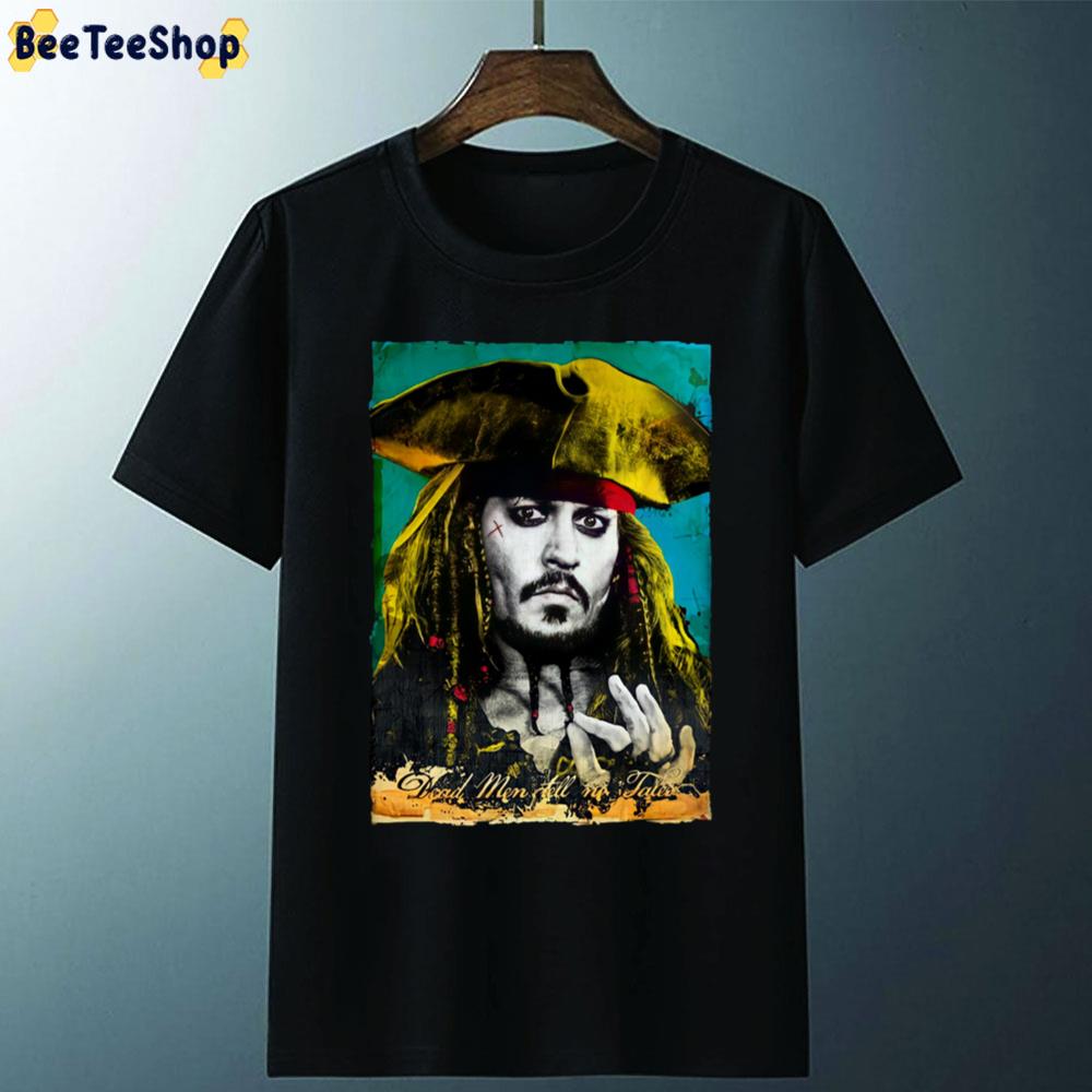 Jack Sparrow Dead Man Tell No Tales Pirates Of The Caribbean Unisex T-Shirt