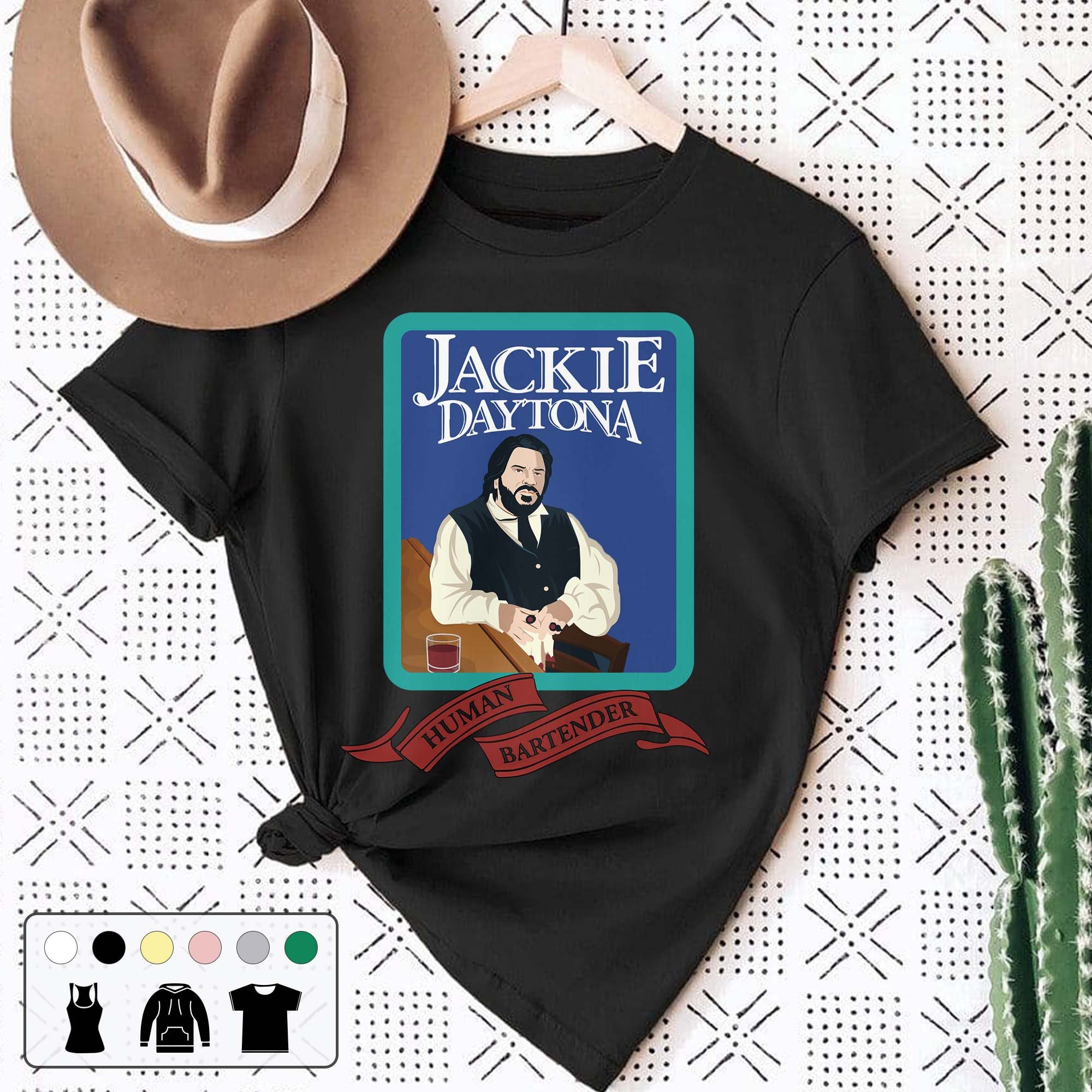 Jackie Daytona Human Bartender Vintage Unisex T-Shirt