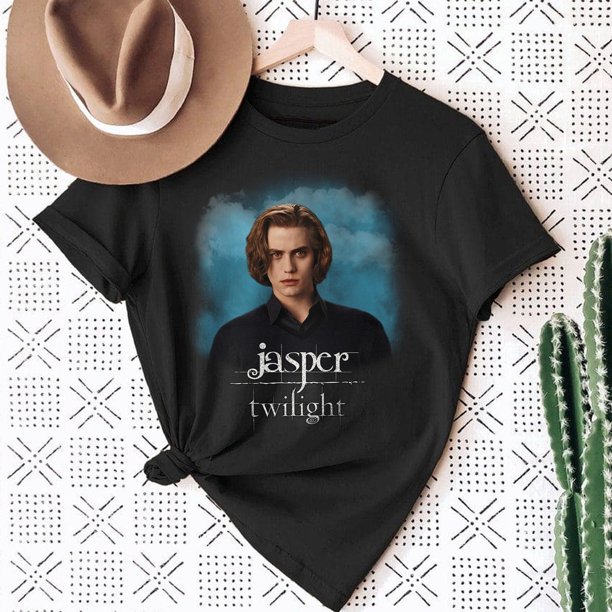 Jasper Hale Twilight Vintage Art Unisex T-Shirt