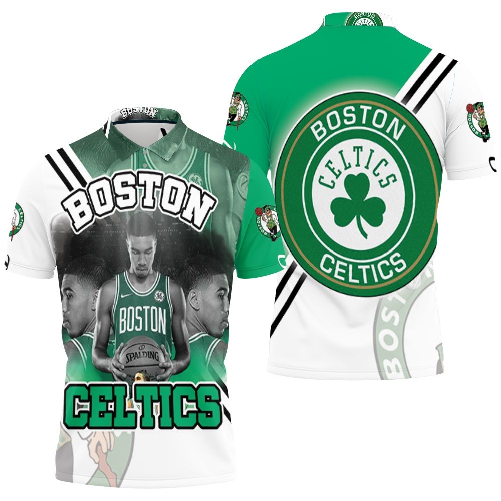 Jayson Tatum 0 Boston Celtics Signature Polo Shirt All Over Print Shirt 3d T-shirt
