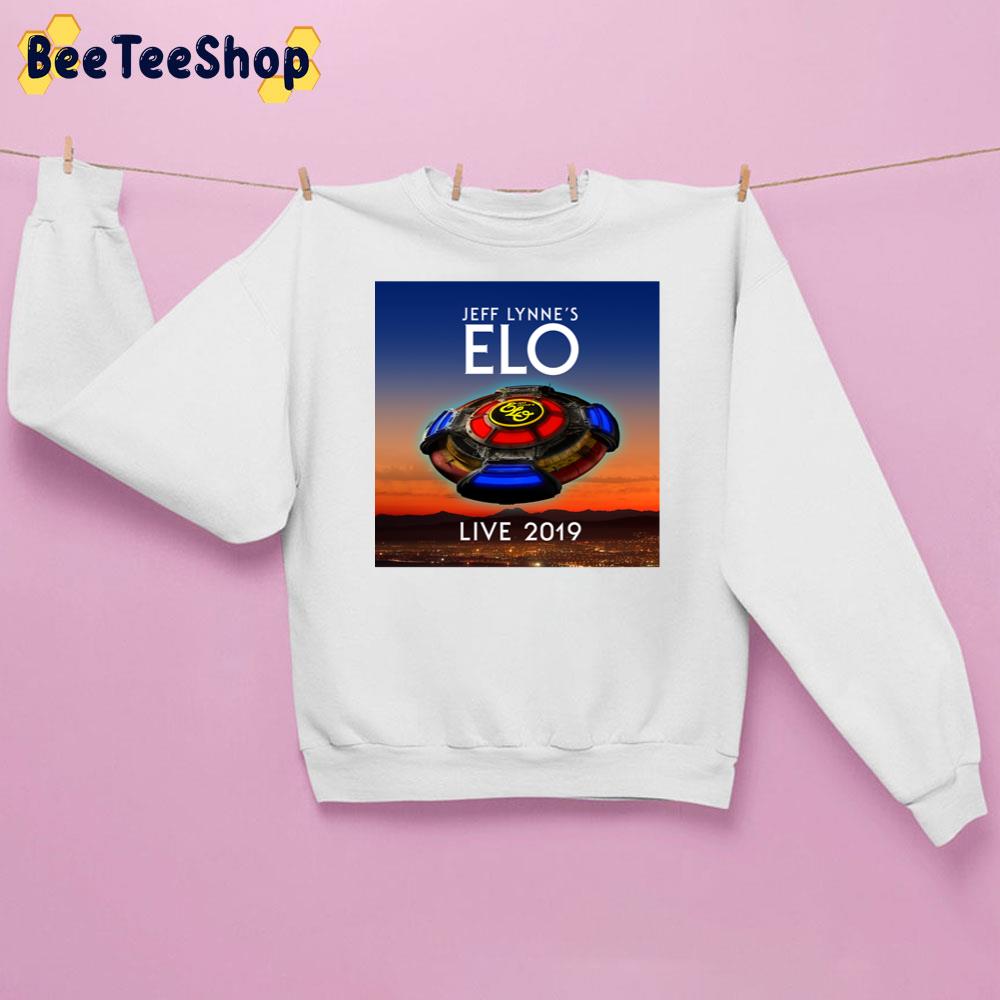 Jeff Live 2019 Lynne From Out Of Nowhere Tour Electric Light Orchestra Band Unisex Sweatshirt