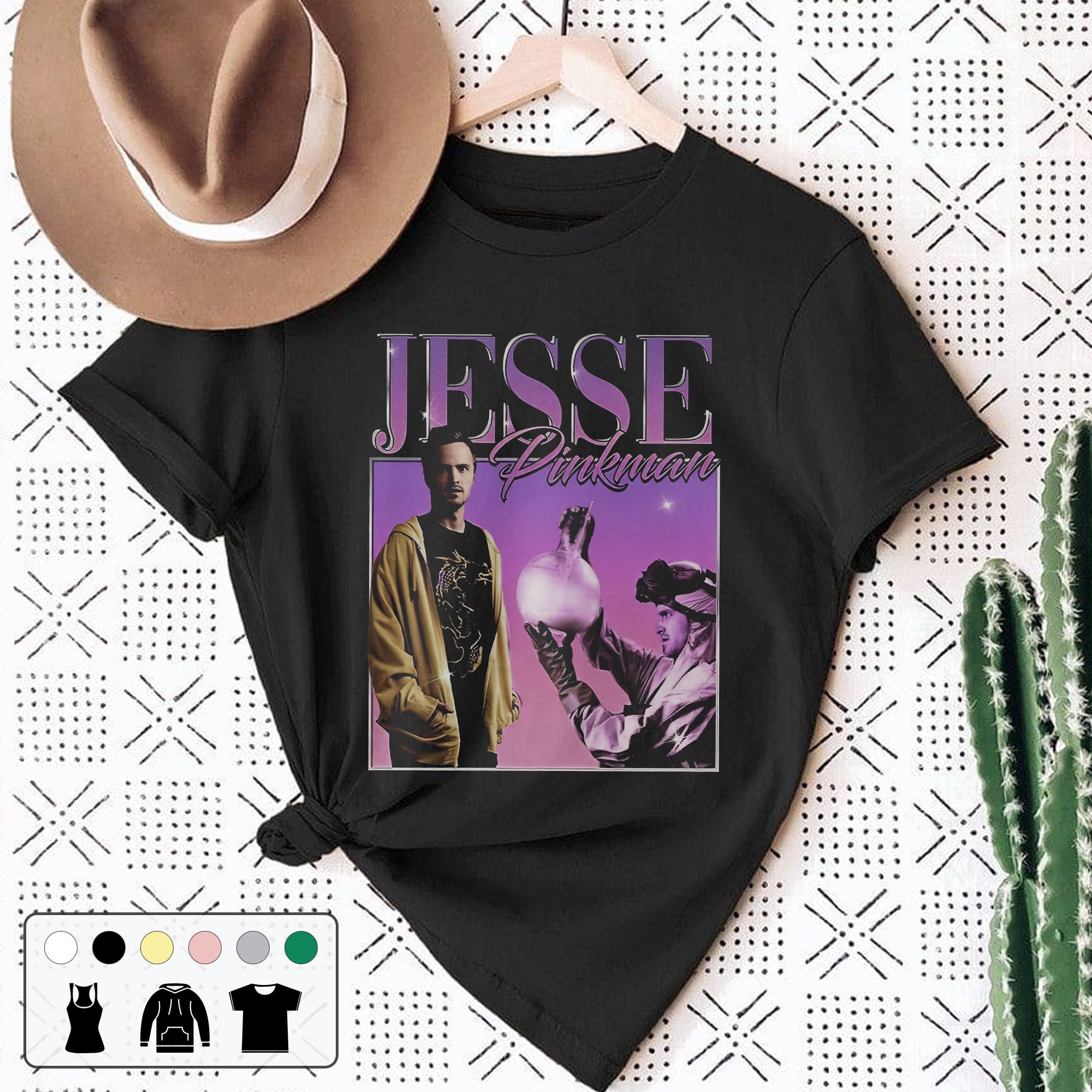 Jesse Bruce Pinkman Vintage Homage Vintage Unisex T-Shirt