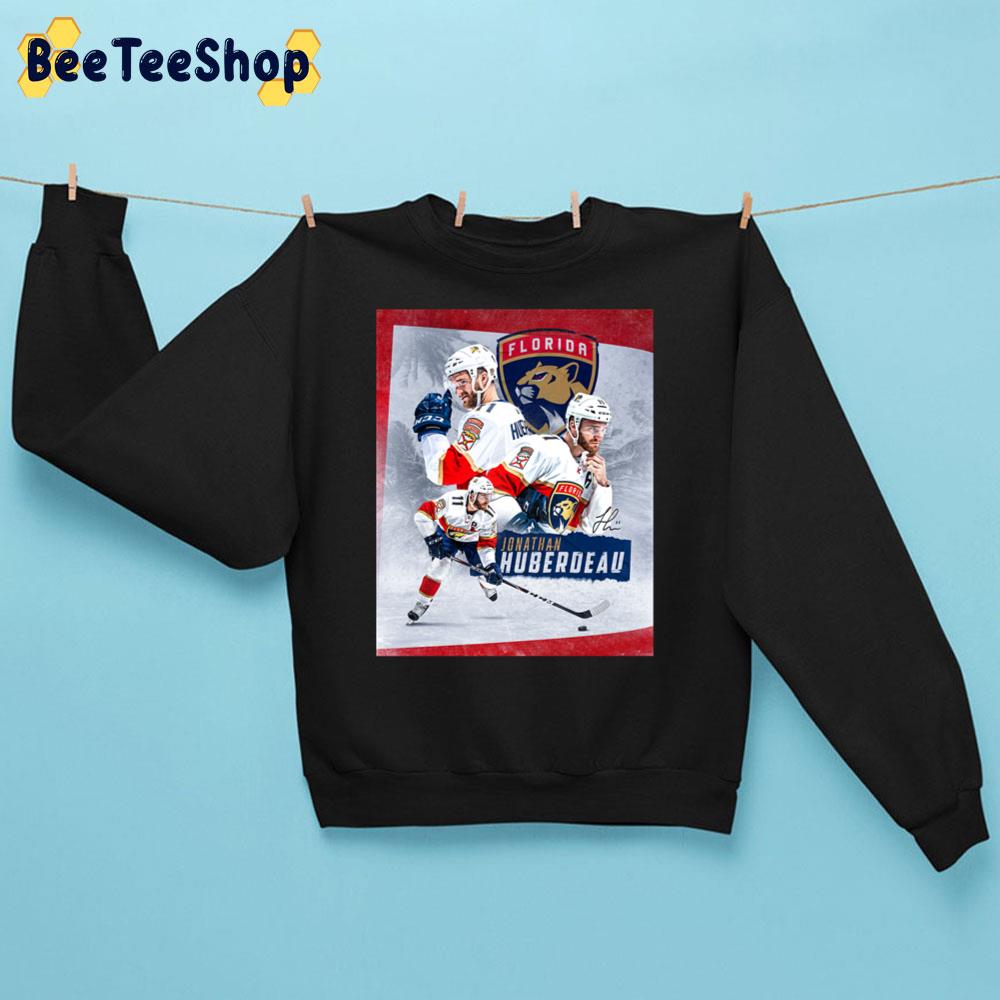 Jonathan Huberdeau Florida Panthers Hockey Art Unisex Sweatshirt