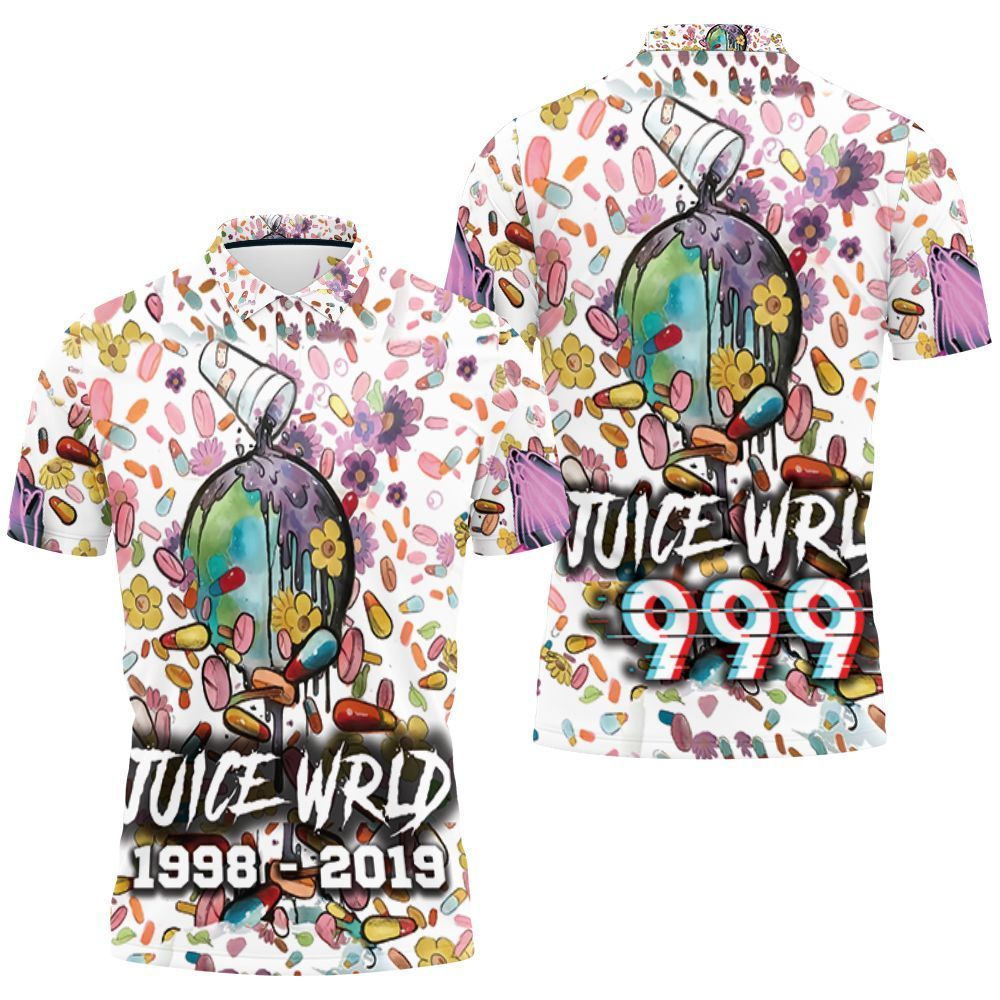 Juice Wrld 999 Future On Drugs Over The World 3d Polo Shirt Jersey All Over Print Shirt 3d T-shirt