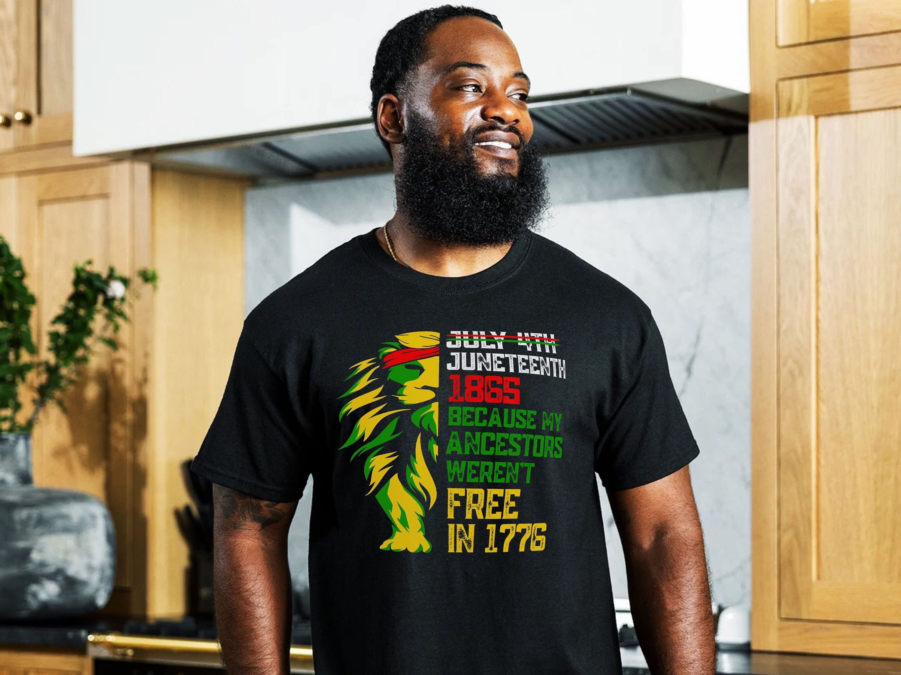 Juneteenth 1865 Because My Ancestors Weren’t Free In 1776 Unisex T-Shirt