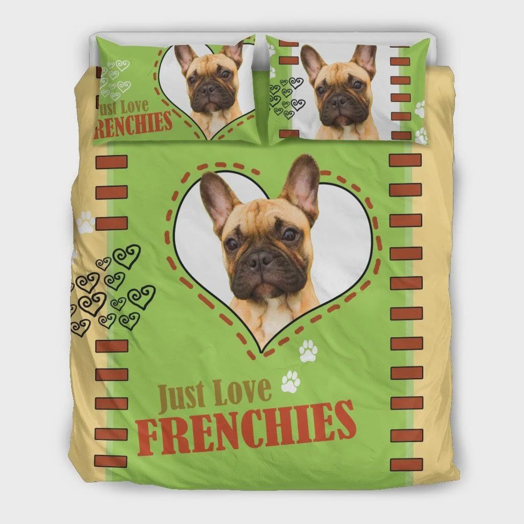 Just Love French Bulldog Cotton Bedding Sets