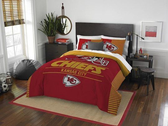 Kansas City Chiefs Gs-cl-kl2309 Bedding Set Halloween And Christmas Sale