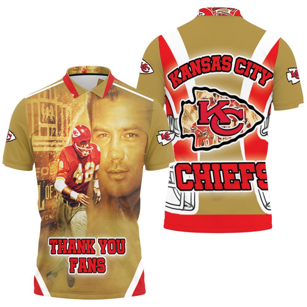 Kansas City Chiefs Johnny Robinson 42 For Fans Polo Shirt All Over Print Shirt 3d T-shirt