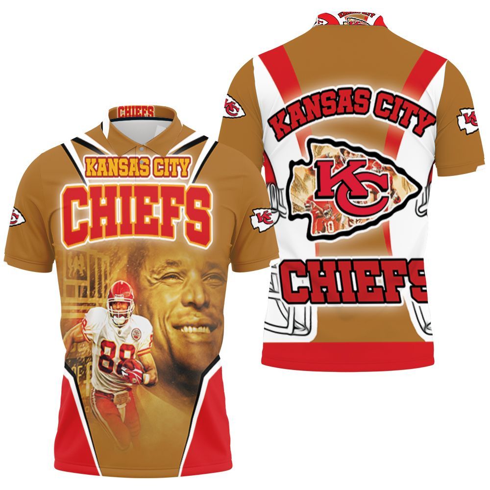 Kansas City Chiefs Tony Gonzalez 88 For Fans Polo Shirt All Over Print Shirt 3d T-shirt