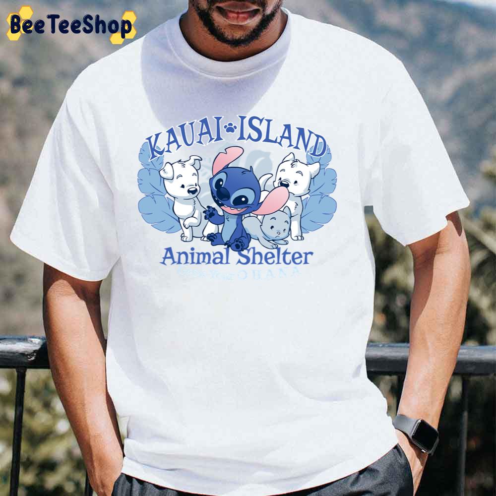 Kauai Island Animal Shelter Cuta Stitch Unisex T-Shirt