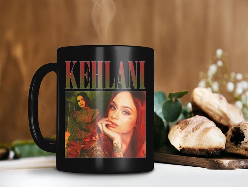 Kehlani American Singers Mug Kehlani Ashley Parrish Mug Poplyfe Band Mug Retro Vintage Mug Premium Sublime Ceramic Coffee Mug Black