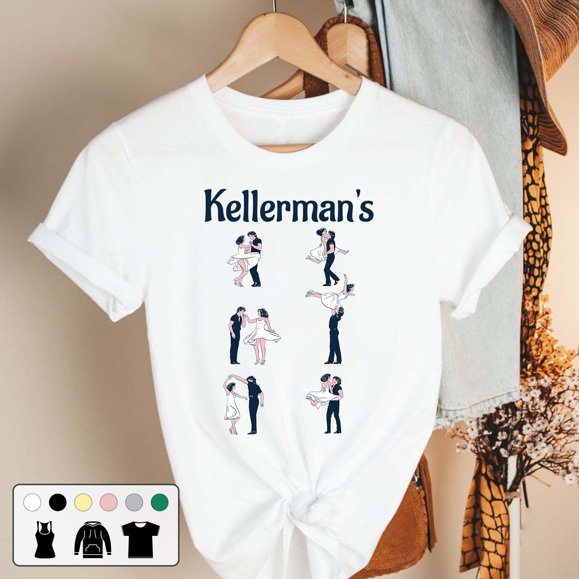 Kellerman’s Baby Johnny Dirty Dancing 80s Vintage Unisex T-Shirt