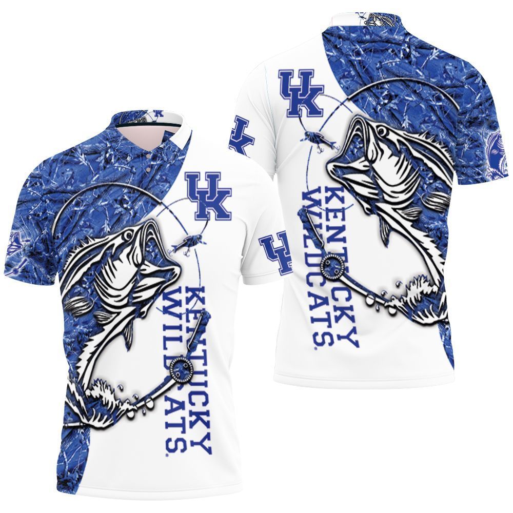 Kentucky Wildcats Ncaa For Wildcats Fan Fishing Lover 3d Polo Shirt Jersey All Over Print Shirt 3d T-shirt