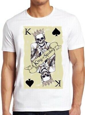 King Of Spades Skull Graphics Unisex T-Shirt