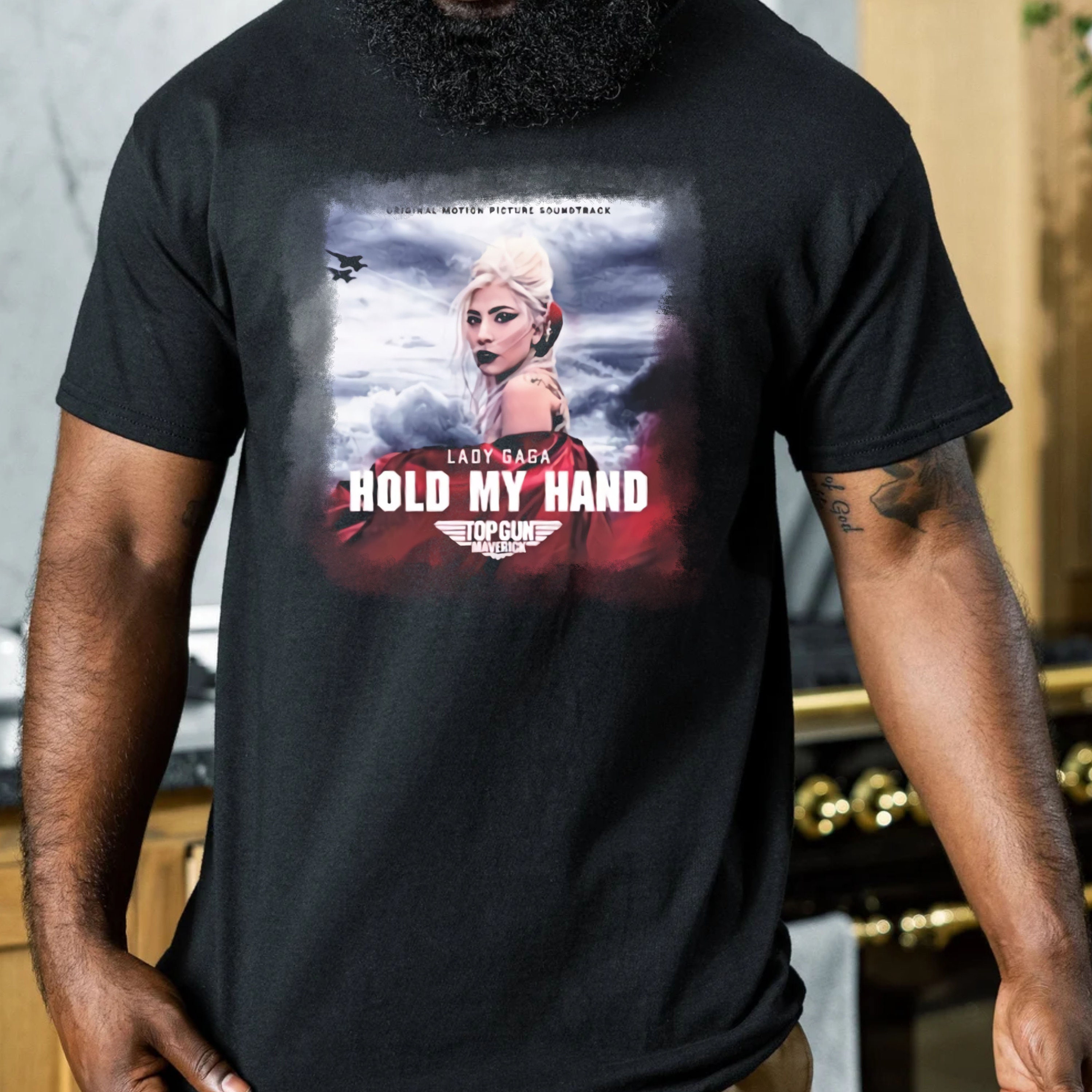 Lady Gaga Hold My Hand Top Gun Unisex T-Shirt