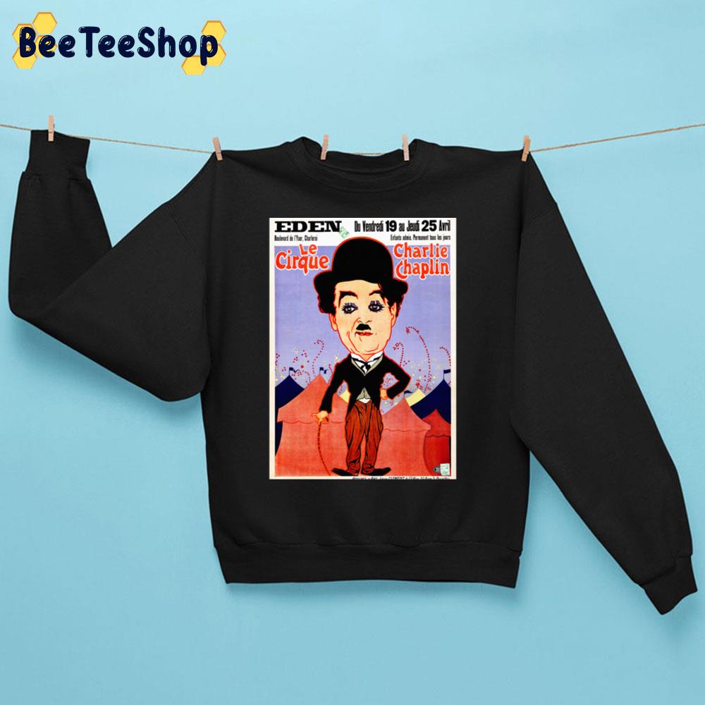 Le Cirque Charlie Chaplin Retro Art Unisex Sweatshirt