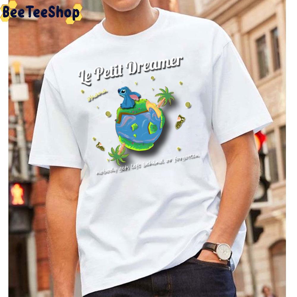 Le Petit Dreamer Nobody Gets Left Behind Or Forhotten Stitch Unisex T-Shirt