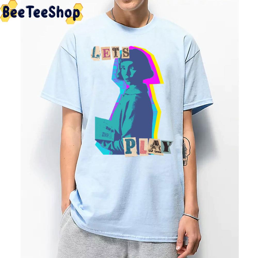 Lets Play Anya Taylor Joy Retro Art Unisex T-Shirt