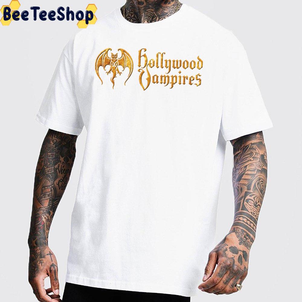 Logo Band Hollywood Vampires Band Unisex T-Shirt