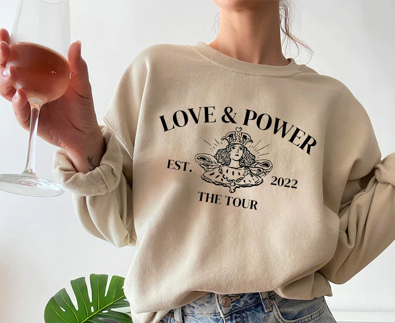 Love And Power Tour 2022 Halsey Tour Unisex Sweatshirt