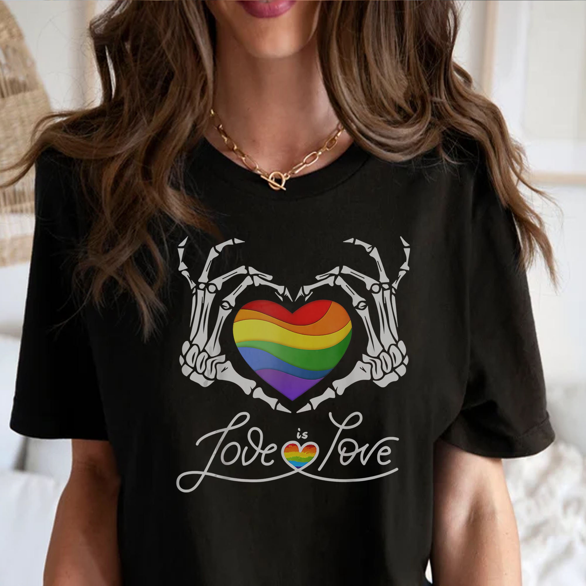 Love Is Love Pride Month Gay Lgbtq Unisex T-Shirt