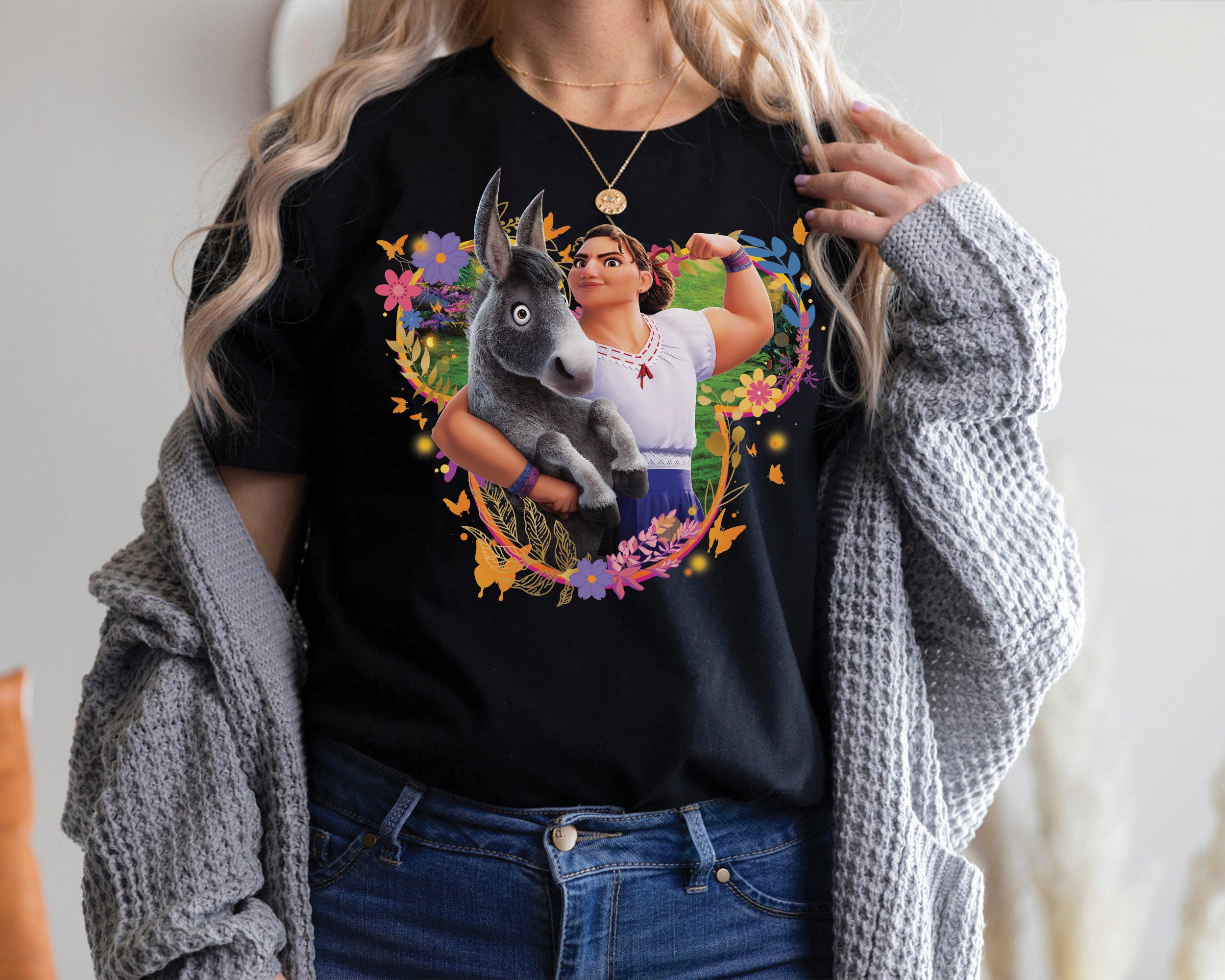 Luisa And Donkey Encanto 2022 Unisex T-Shirt