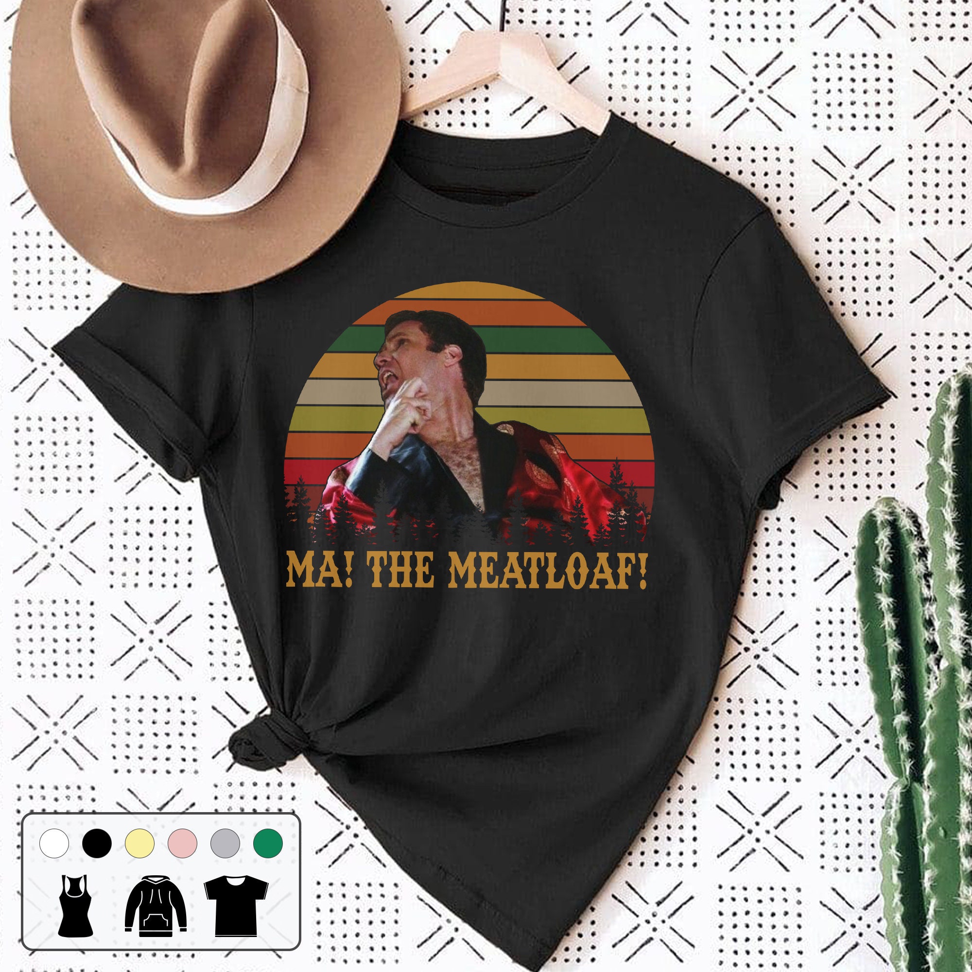 Ma The Meatloaf Retro Vintage Unisex T-Shirt