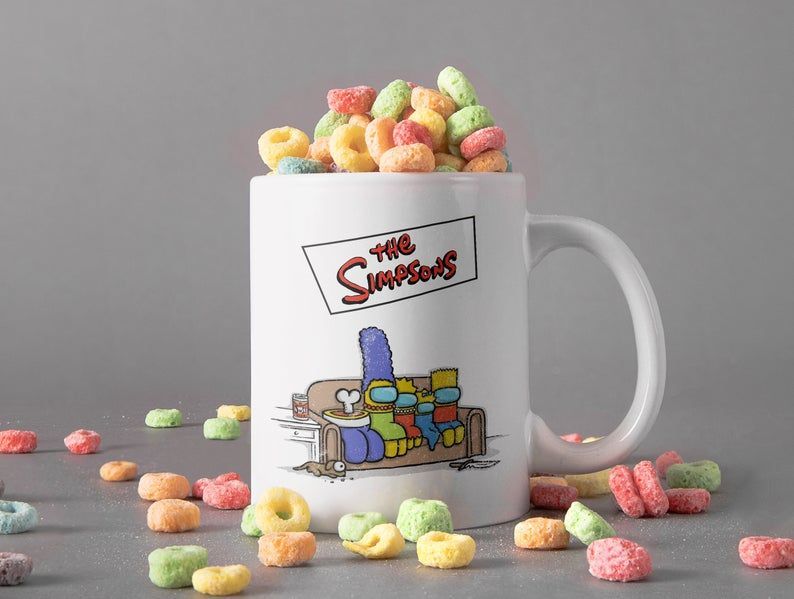 Maggie Is Sus Mug Among Us Mug The Simpson Lover Mug Maggie Simpson Mug Margaret Evelyn Simpson Premium Sublime Ceramic Coffee Mug White