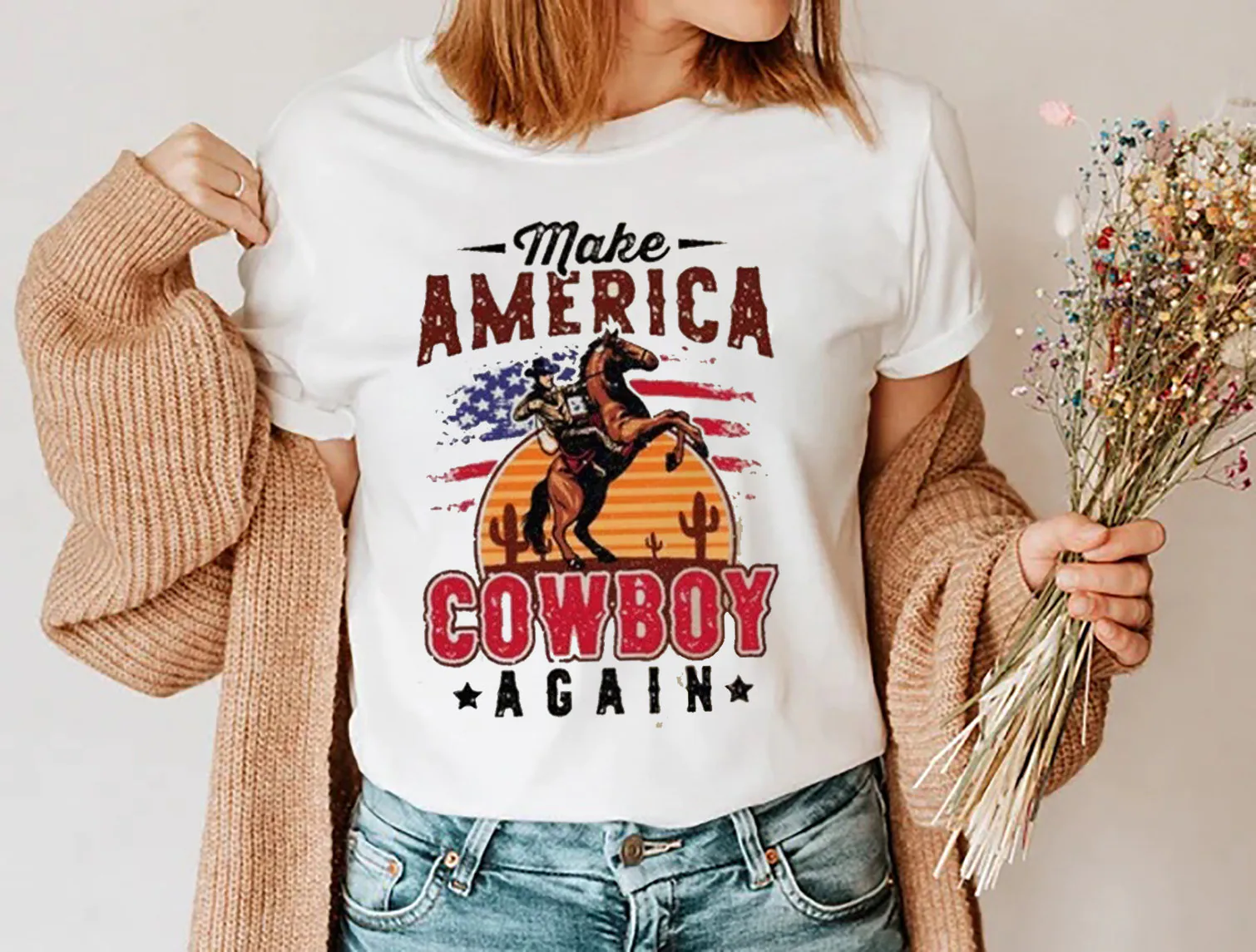 Make America Cowboy Again Unisex T-Shirt