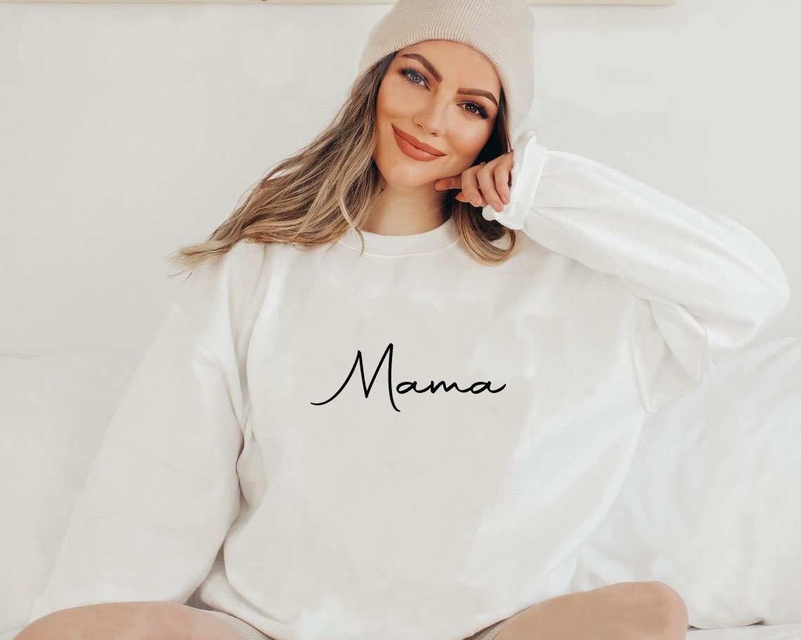 Mama Classic Design Unisex Sweatshirt