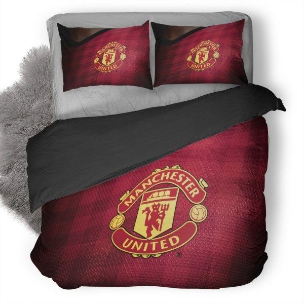 Manchester United Soccer Club Logo Bedding Set - Beeteeshop