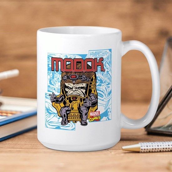 Marvel Comics Marvel Comics Modok Retro Premium Sublime Ceramic Coffee Mug White