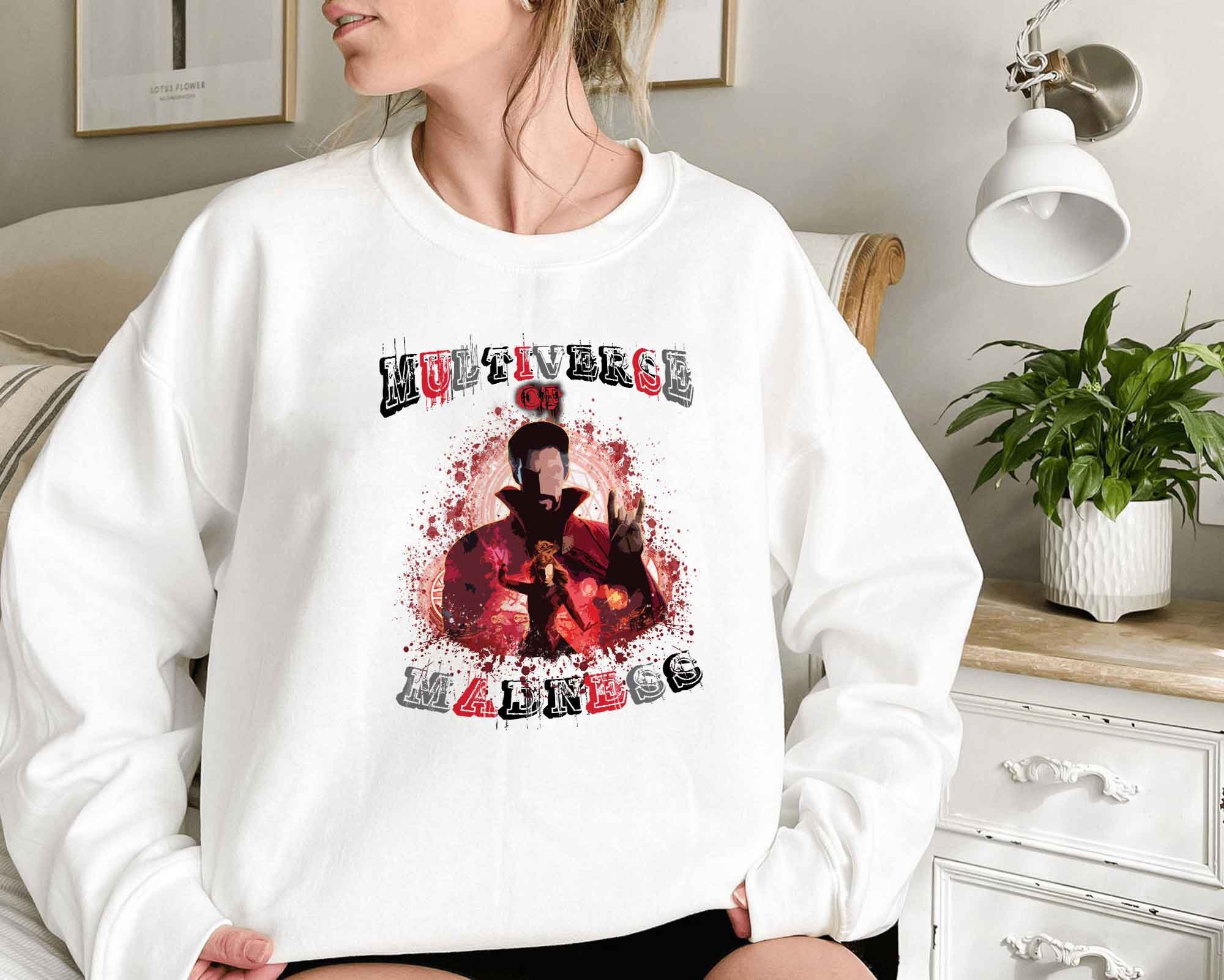 Marvel Multiverse Of Madness Wanda Maximoff Doctor Strange And Scarlet Witch Unisex Sweatshirt