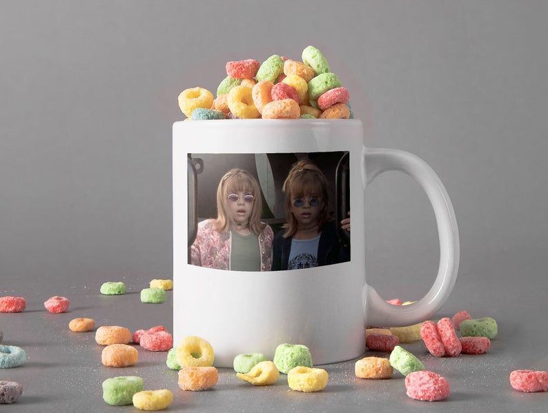 Mary Kate Ashley Mug Michelle Tanner Mug Full House Tv Series Mug Ashley Mug Olsen Twins Mug Premium Sublime Ceramic Coffee Mug White