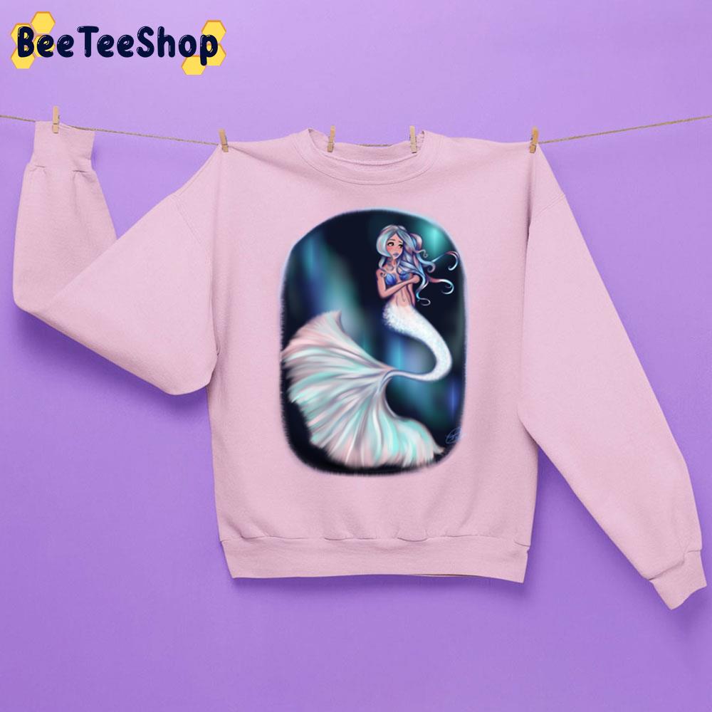 Mermaid Digital Art Design Unisex Sweatshirt