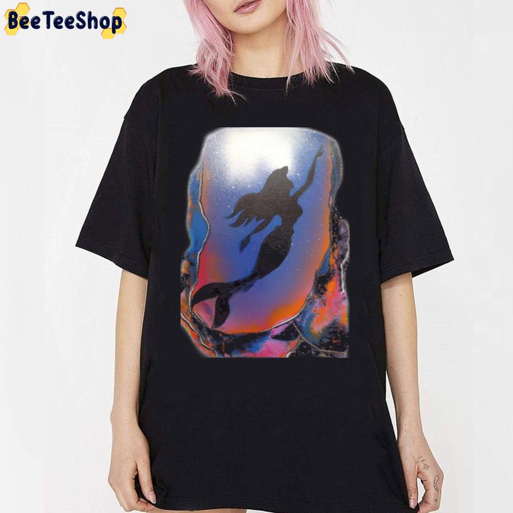 Mermaid Reaching Surface Unisex T-Shirt