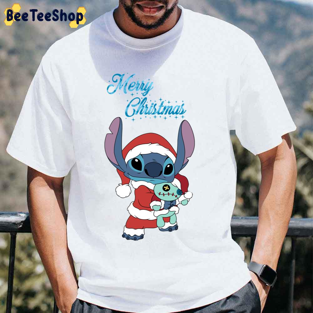 Merry Christmas Stitch Unisex T-Shirt