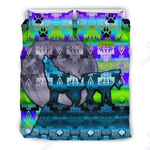 Midnight Wolves Bedding Set