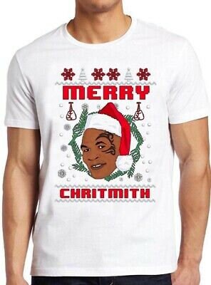 Mike Tyson Merry Christmas Boxing Unisex T-Shirt