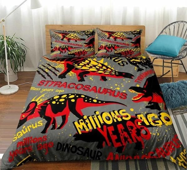 Millions Years Ago Dinosaur Cotton Bedding Sets