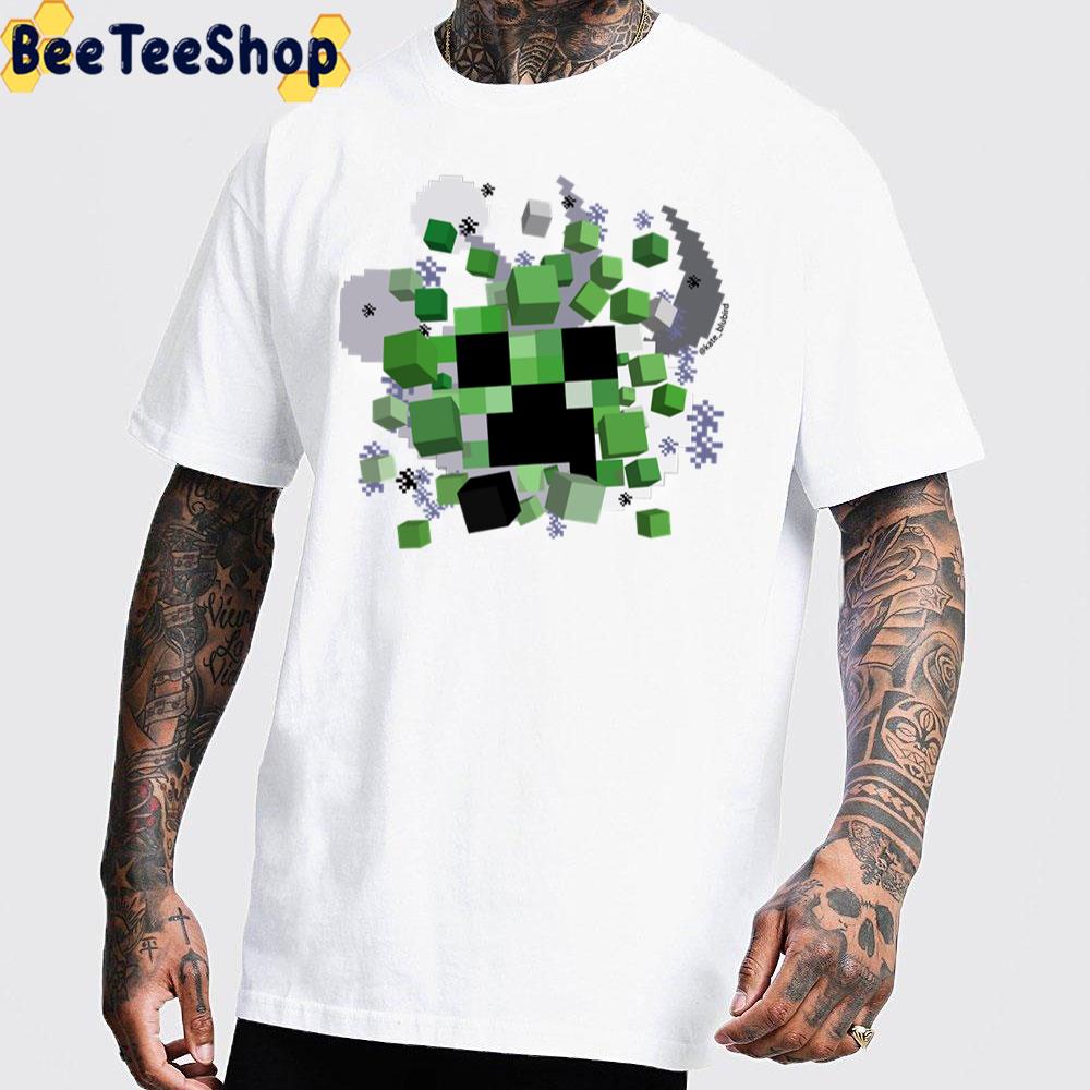 Minecraft Exploding Creeper Unisex T-Shirt