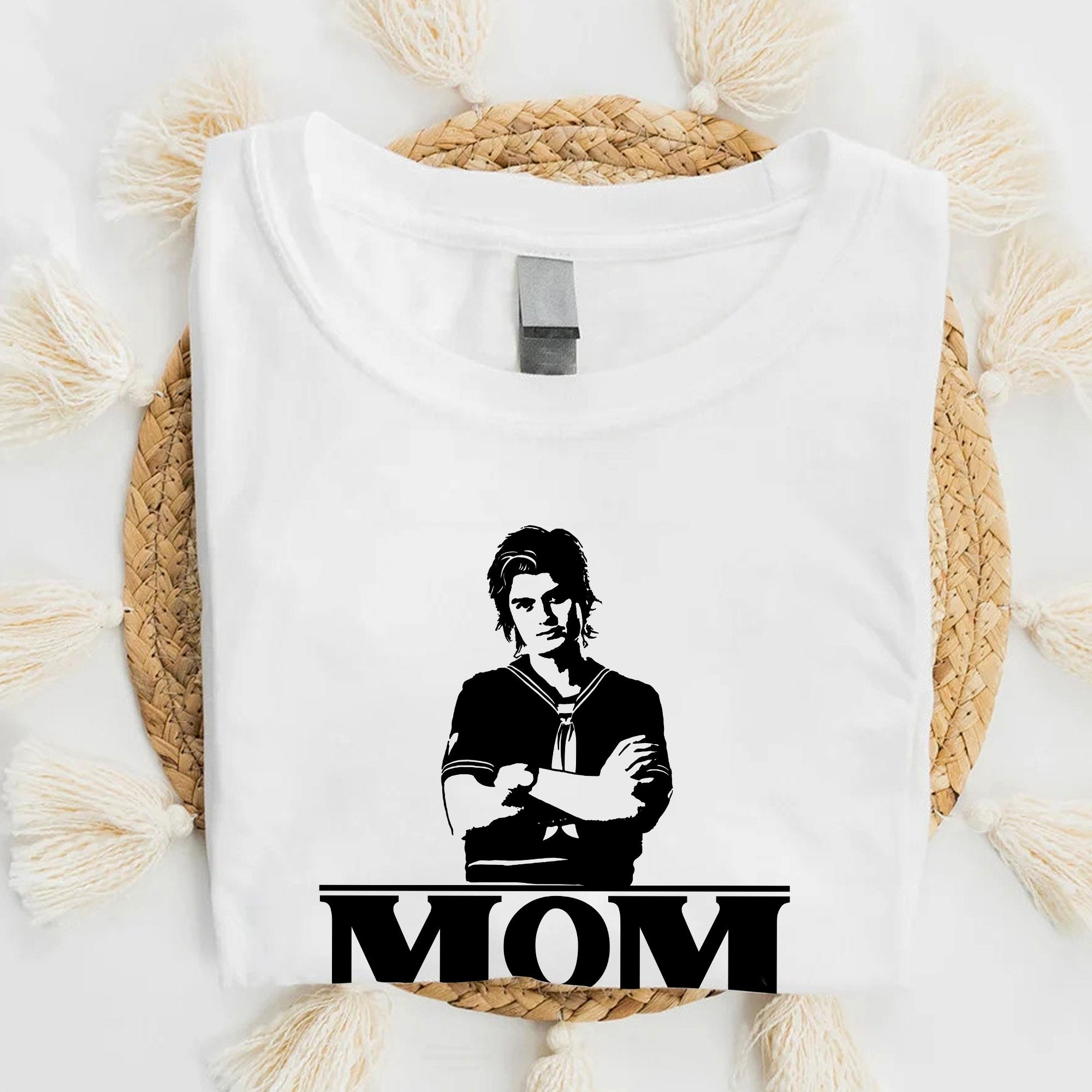 Mom Of The Year Steve Shirt Harrington Hawkins Stranger Things Unisex T-Shirt