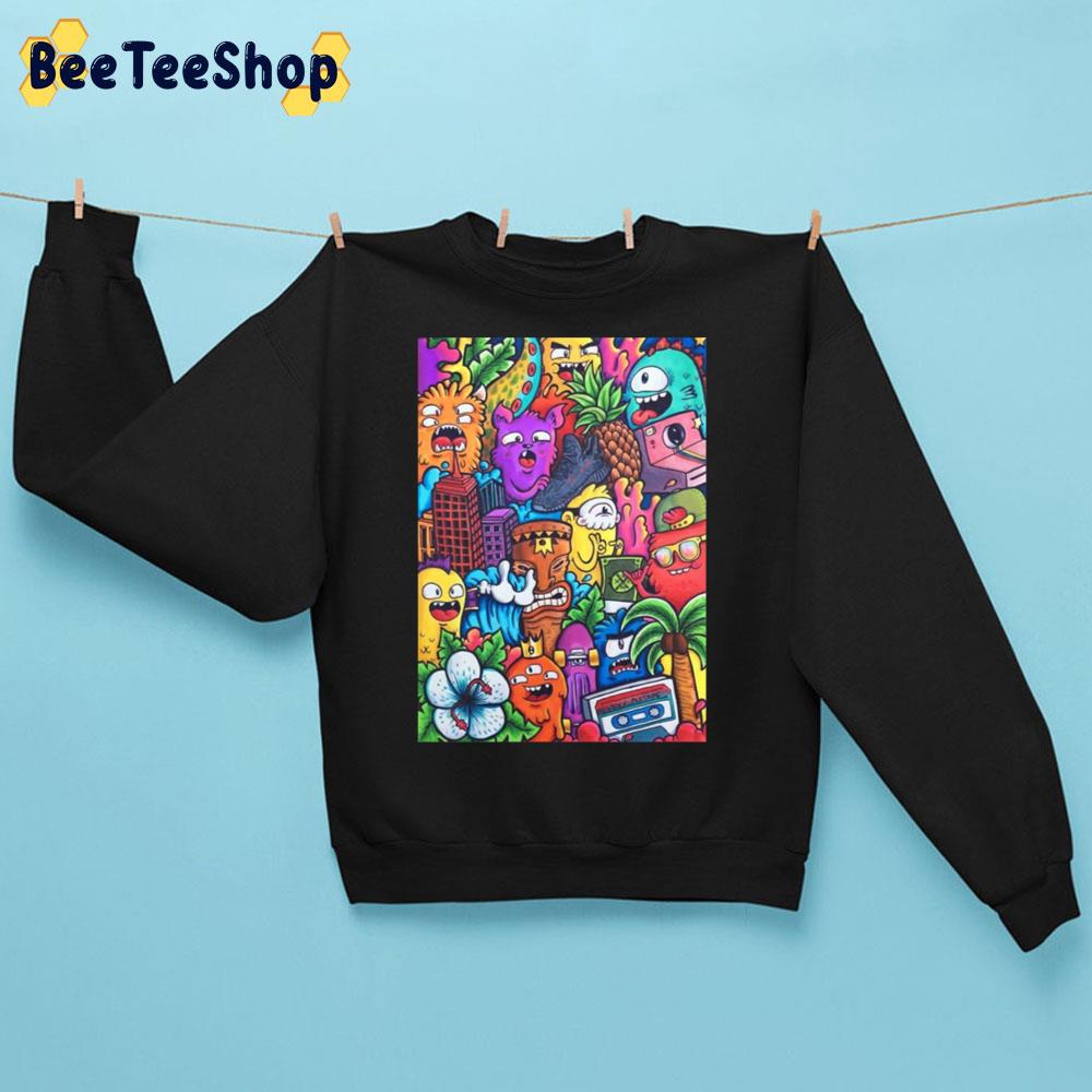 Monster City Art Unisex Sweatshirt