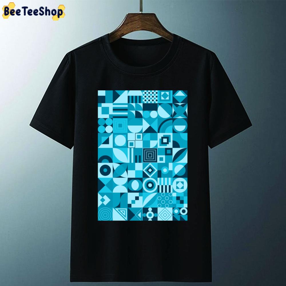 Mosaic Tile Pattern Unisex T-Shirt