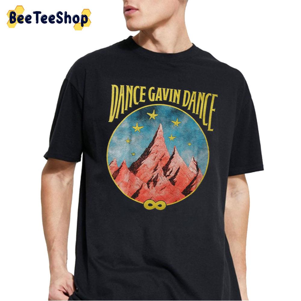 Mountain Stars Graphic Design Dance Gavin Dance Band Unisex T-Shirt