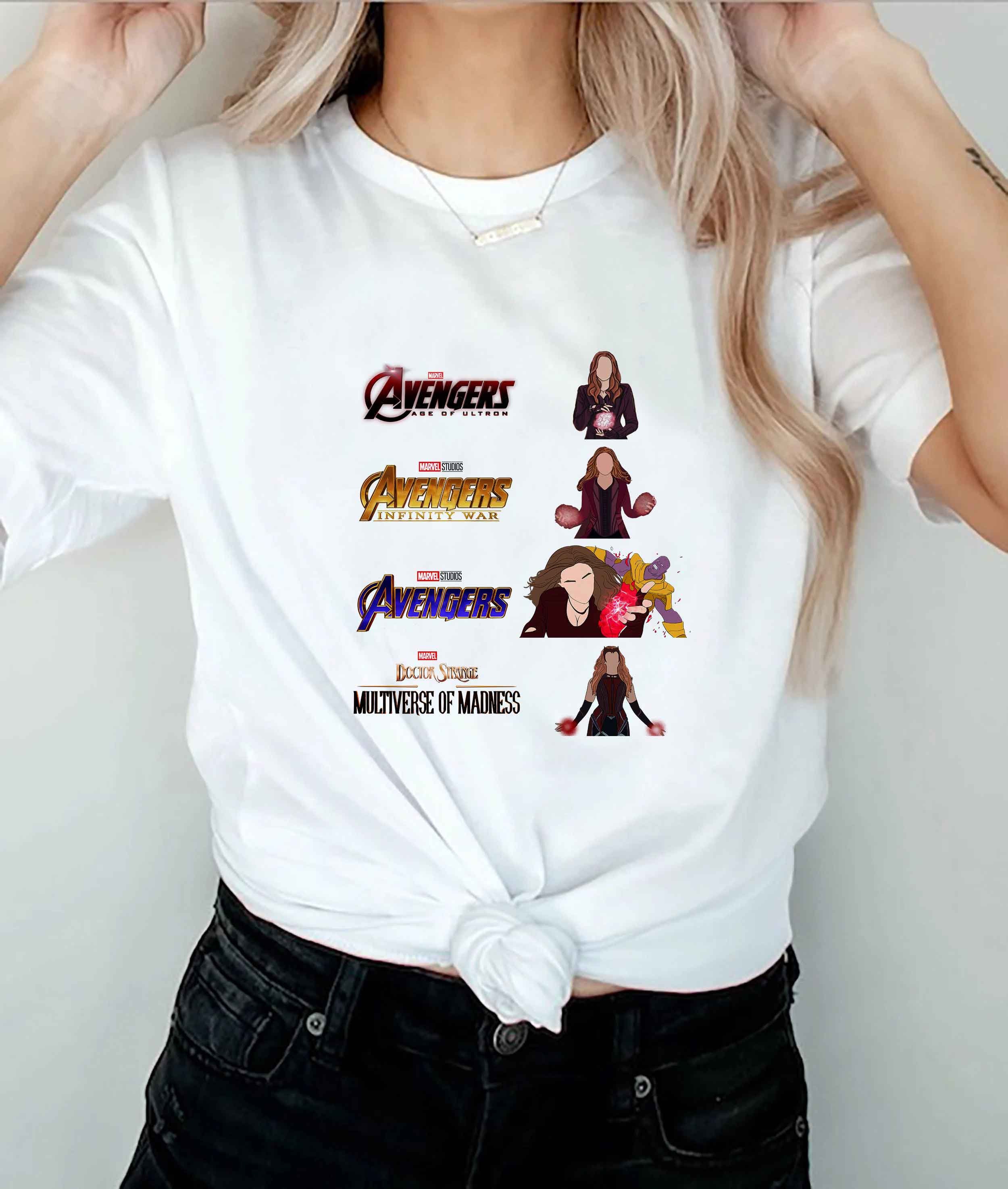 Multiverse Of Madness Scarlet Witch Marvel Mcu Fan Unisex T-Shirt