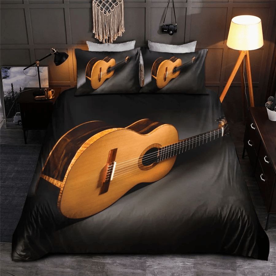 Music Guitar 3d Bedding Bedding Set