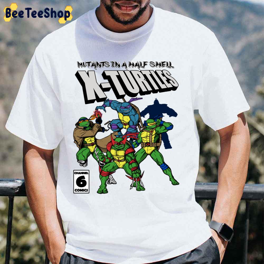 Mutants In A Half Shell X-Turtles Unisex T-Shirt